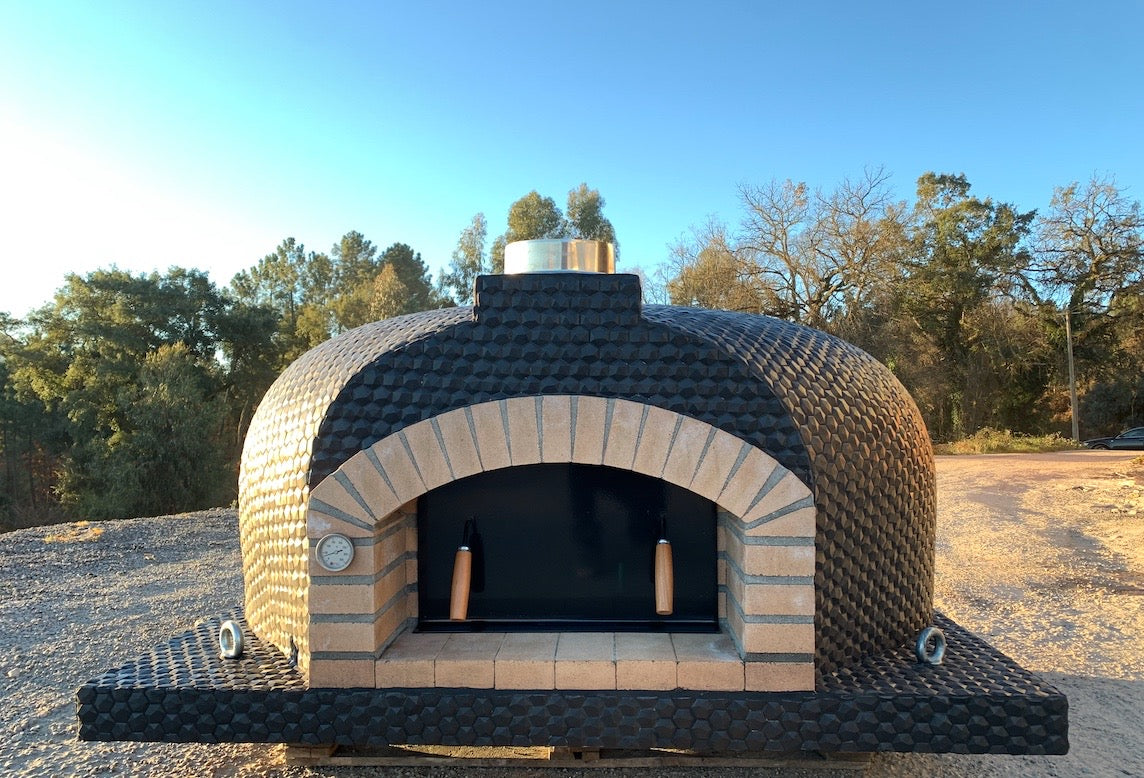 Textured Black Mosaic Finish
