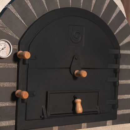 Stella - White with Grey Brick Arch