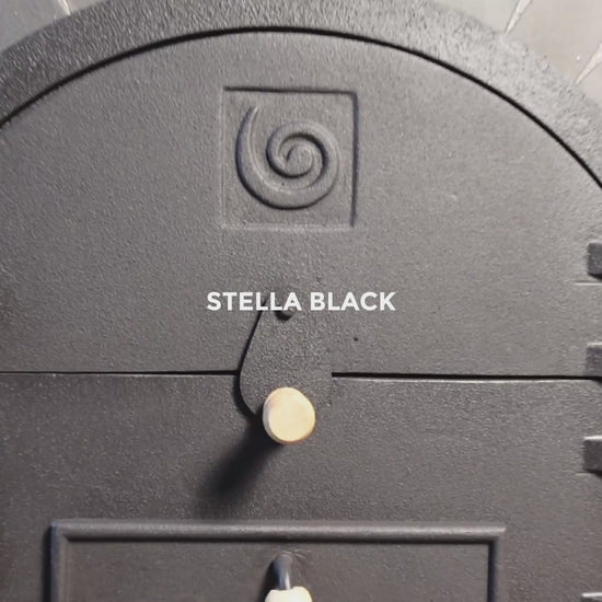 Wood Fired Oven Stella Black