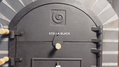 Wood Fired Oven Stella Black