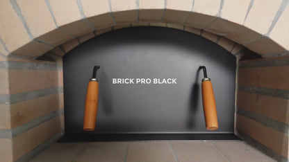 Wood Fired Oven Brick Pro Black